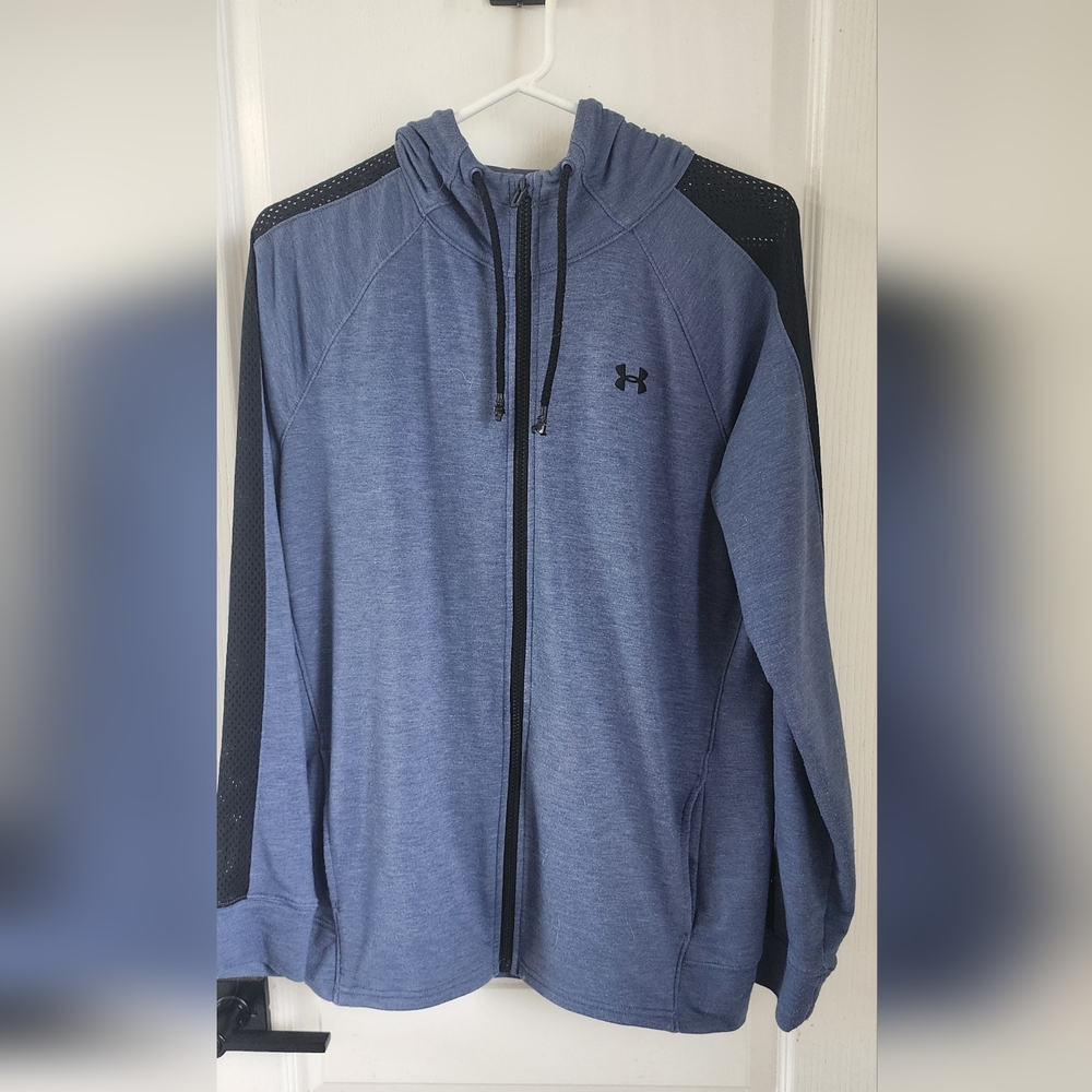 Under Armour Women's Performance Jacket in Blue and Black